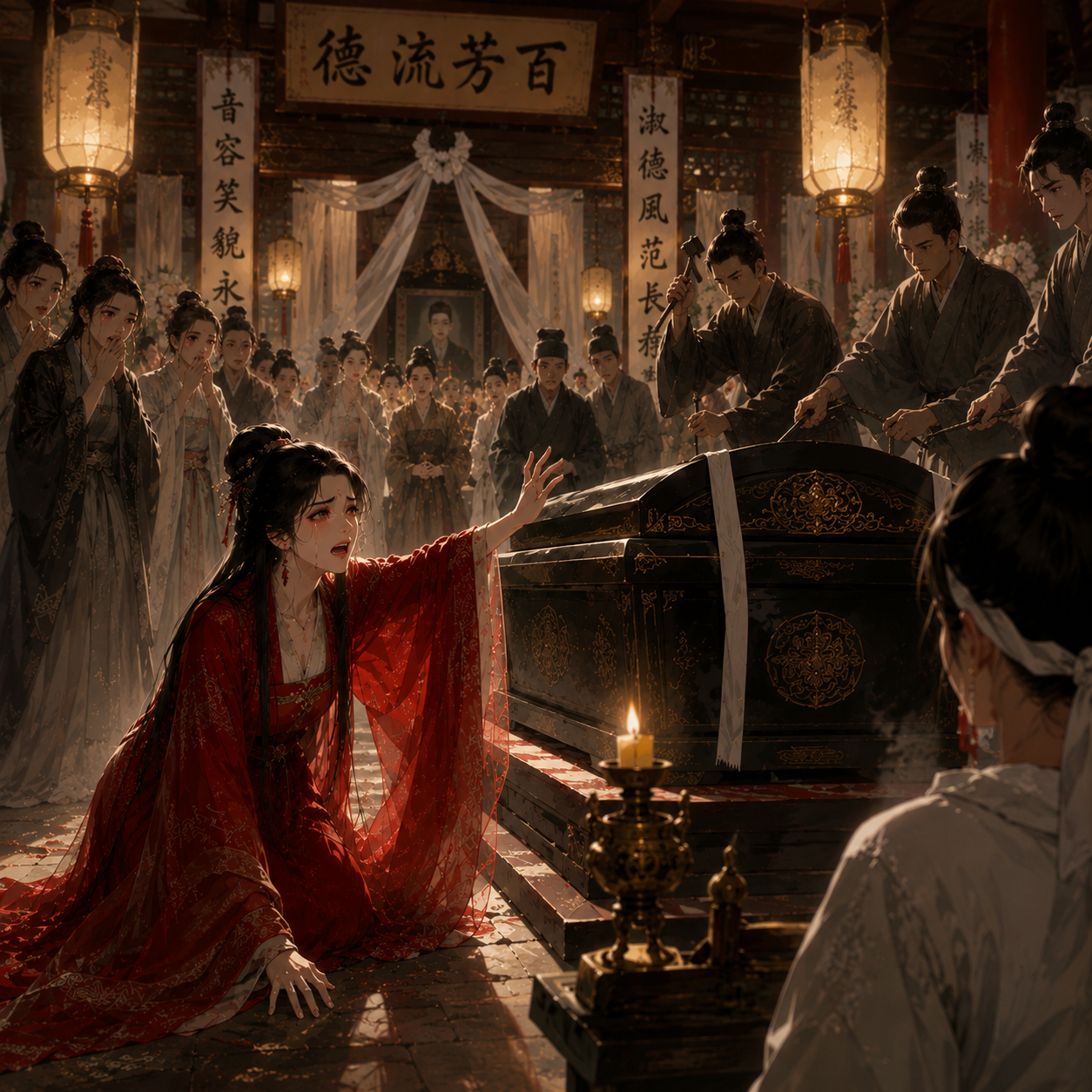 ĐÊM ẤY, PHU QUÂN NẰM TRONG QUAN TÀI