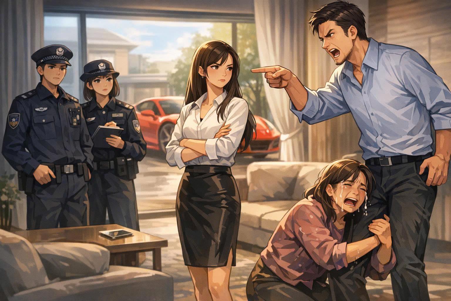 Chiếc Ferrari Bị Đánh Cắp