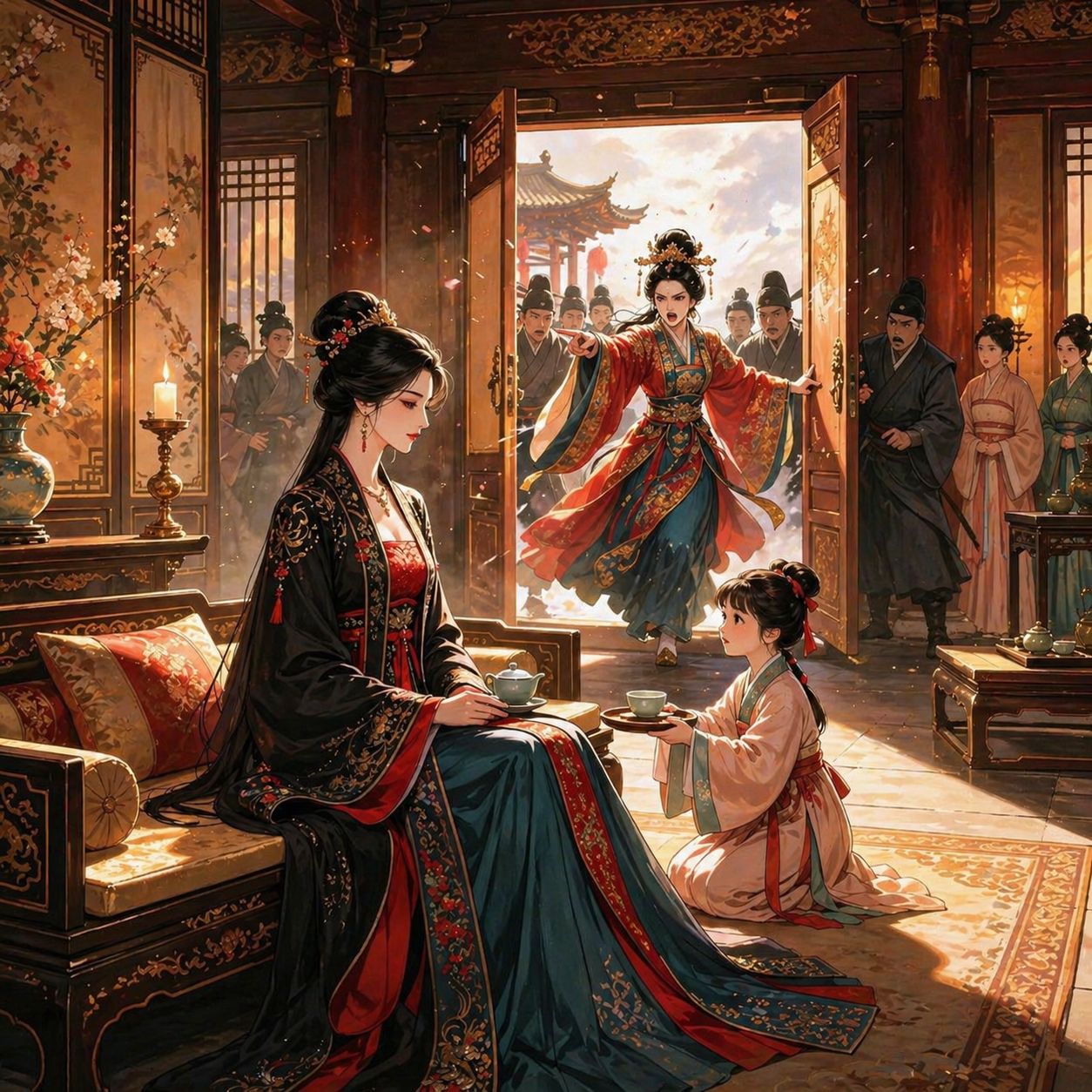 TA Ở TRONG CUNG KHÔNG DANH PHẬN, NHƯNG KHÔNG AI DÁM HỎI TÊN