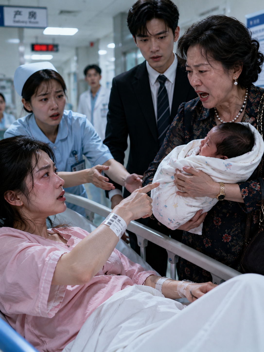 NGÀY SINH CON, TÔI XEM CẢ NHÀ CHỒNG DIỄN KỊCH